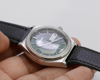 ヴィンテージ セイコー シルバーウェーブ 8229 8000 グリーン ダイヤル  