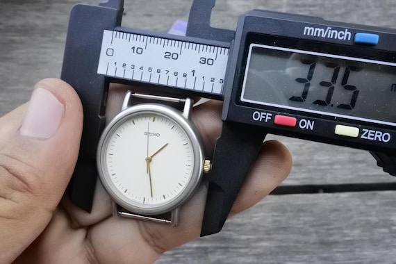SEIKO 6531-6030 1986年製 薄型 ドレスウォッチ 新品風防 Vintage Seiko 6531 6030 Minimalist Unisex Quartz Watch Japan Round