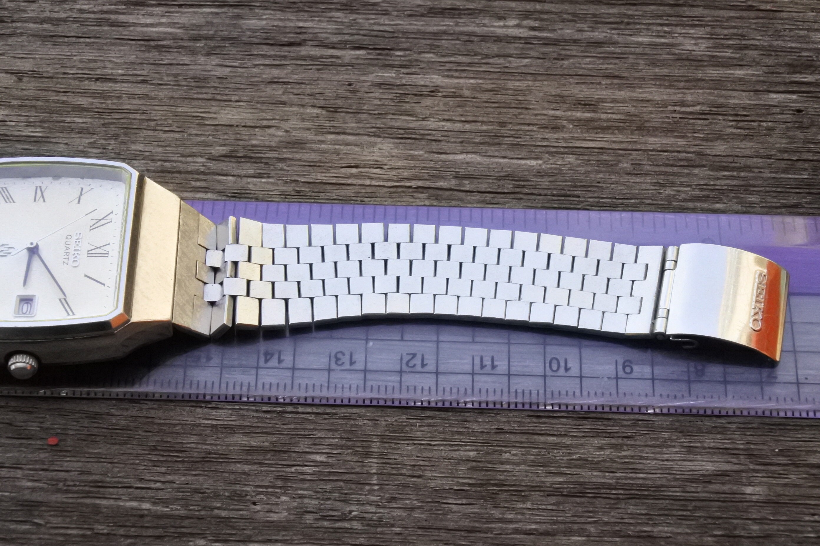 ヴィンテージ セイコー 0842 5010 テクスチャード ダイヤル メンズ 