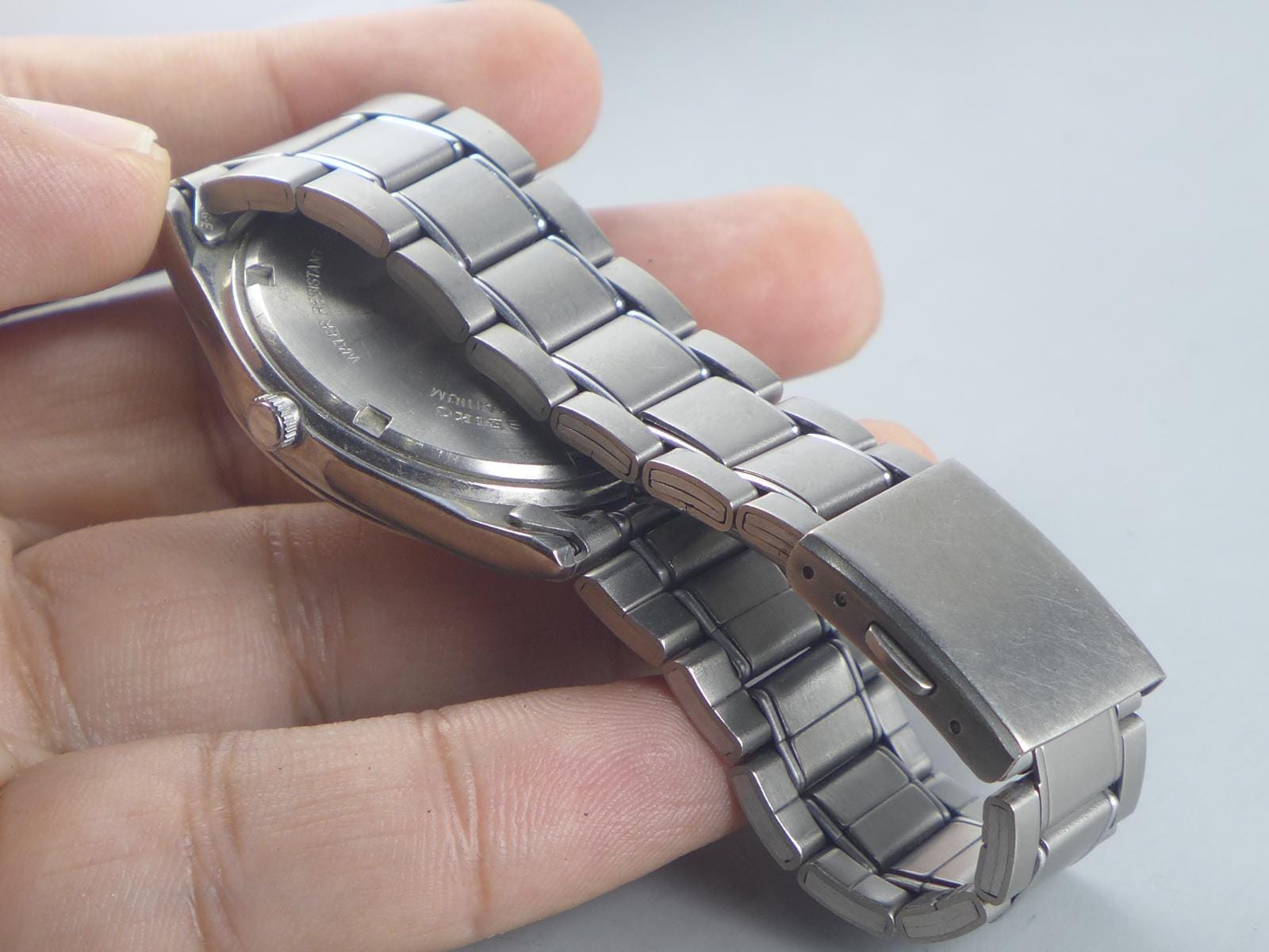 SEIKO TITANIUM 7N43-9090 MENS QUARTZ - メルカリ