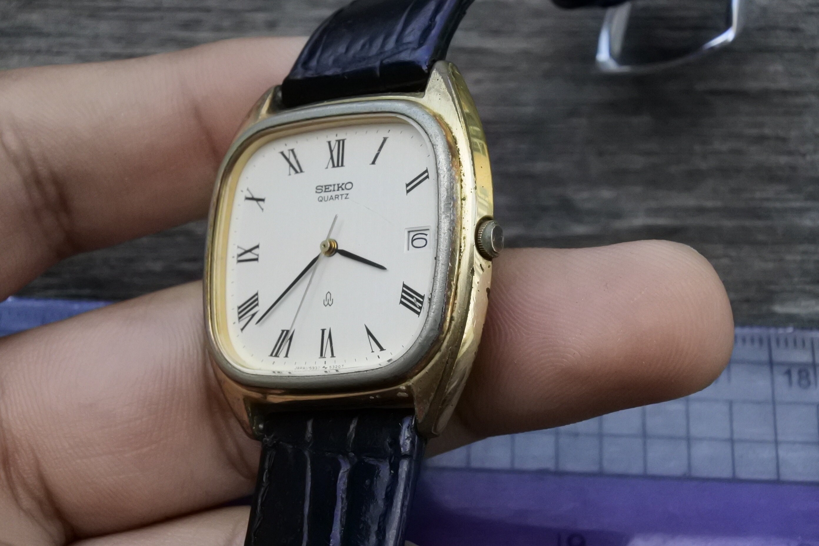 セイコー　ソシエ14k wg 52922) Grand Seiko Elegance Collection 18k YG Limited Edition