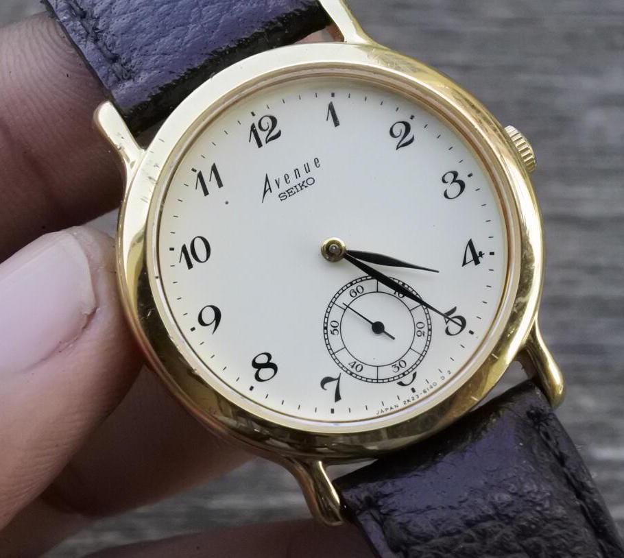Seiko Avenue 2K23-6130 ゴールド ホワイト Seiko Avenue 2K23-6130 ゴールド ホワイト - メルカリ