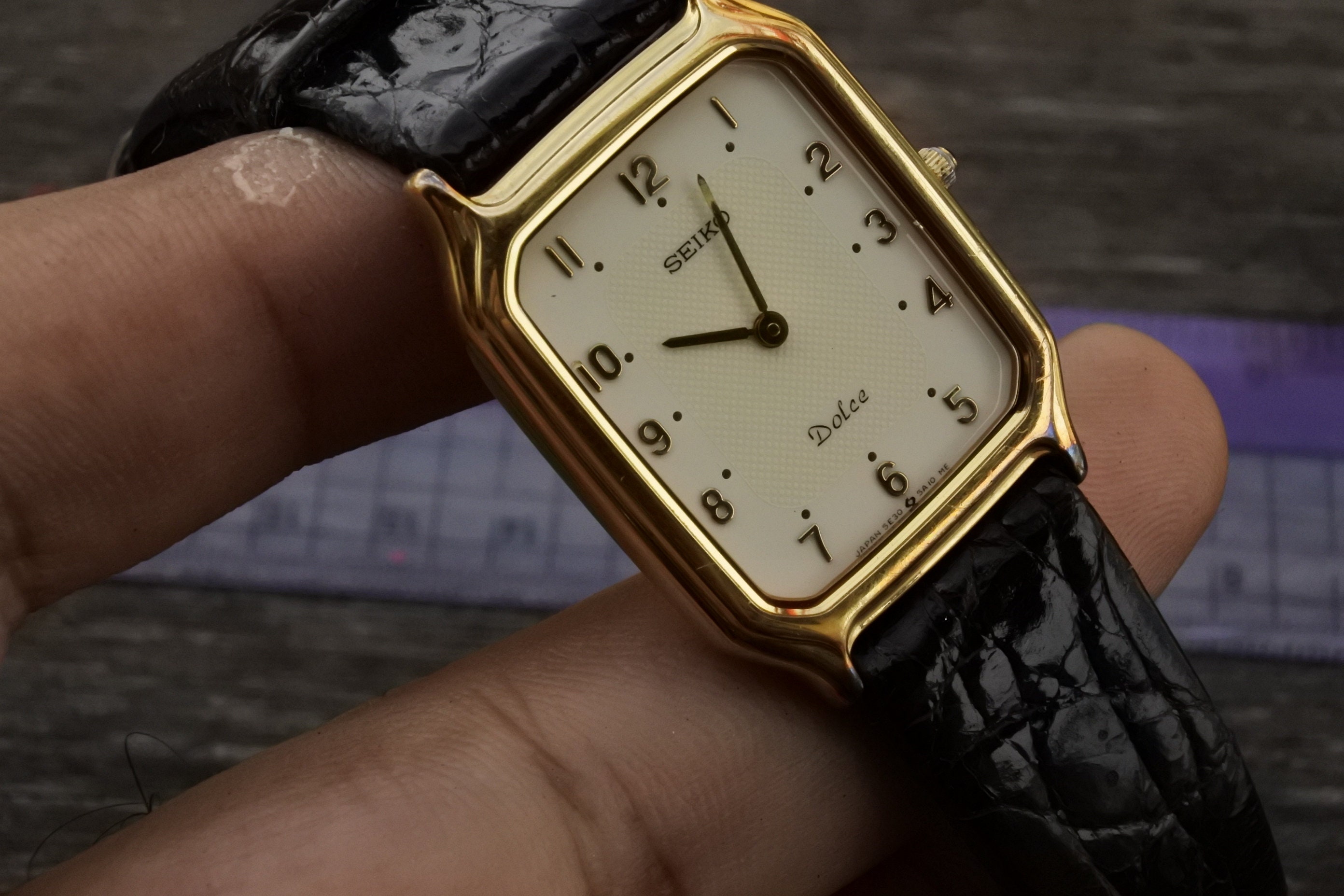 腕時計 SEIKO セイコードルチェ5E30-6A30 SEIKO ドルチェ K18 5E30