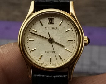 seiko exceline gold