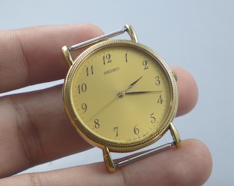 ヴィンテージ セイコー 7431 5210 グレー ダイヤル メンズ クォーツ