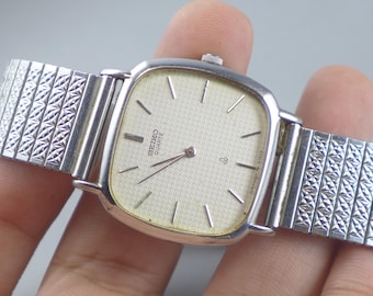 ヴィンテージ セイコー 6030 5340 テクスチャード ダイヤル メンズ