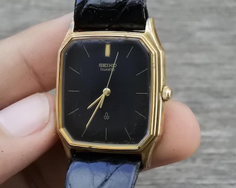 SEIKO QUARTZ ヴィンテージウォッチ Vintage Seiko Quartz SQ 8123-5129 32mm Day Date Gold Toned | eBay