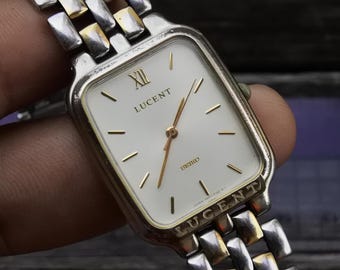 Vintage Seiko Lucent 7N01 5170 Integrated Bracelet Lady Quartz