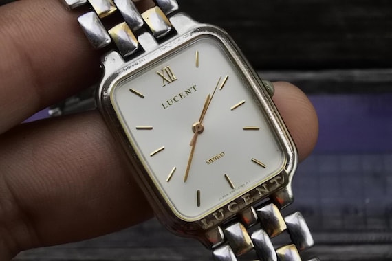 Vintage Seiko Lucent 7N01 5170 Integrated Bracelet Lady Quartz