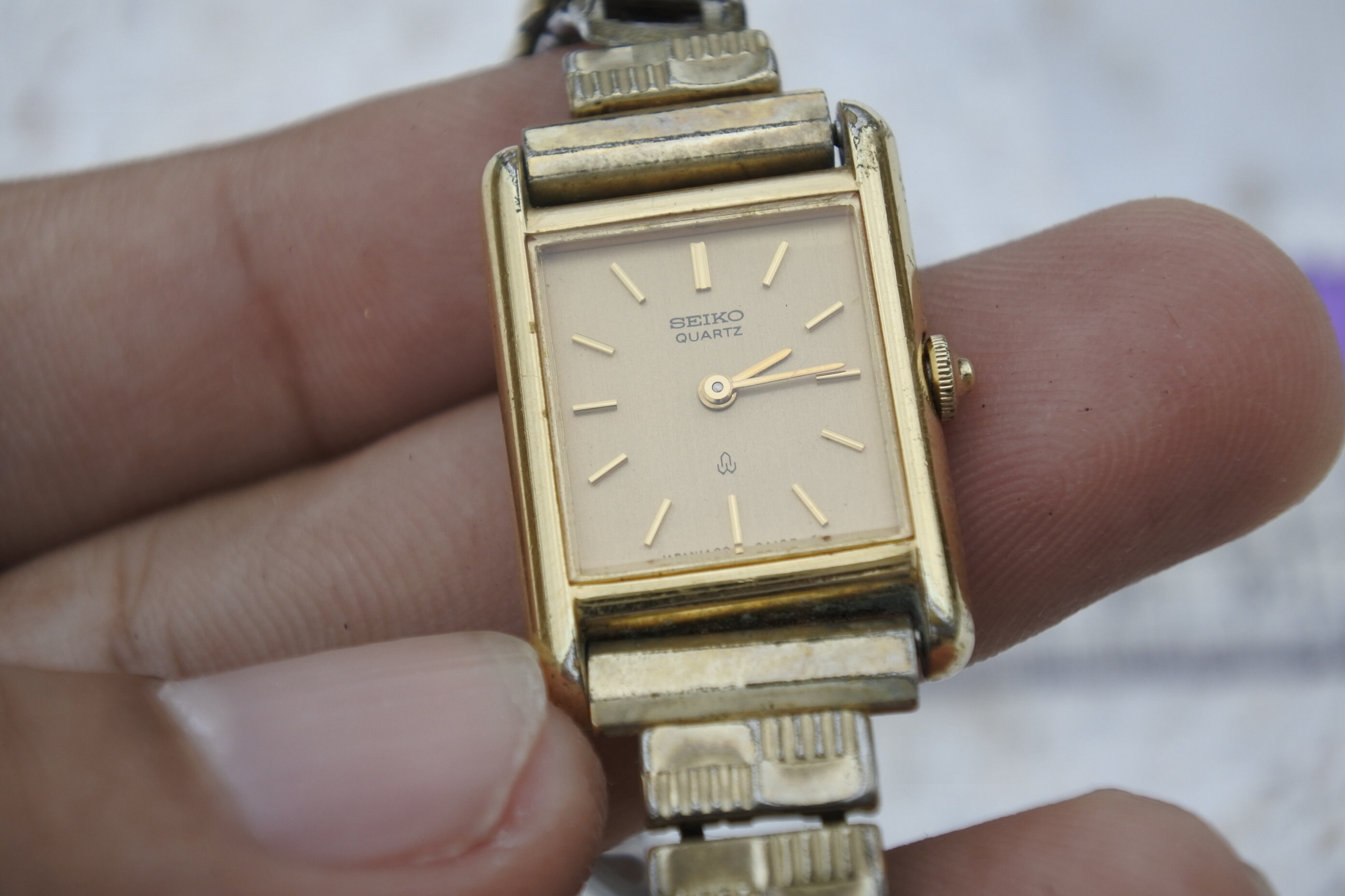 1979年 TANK 1400-5030 SEIKO VINTAGE 1400 Etsy - Tank Seiko 時計
