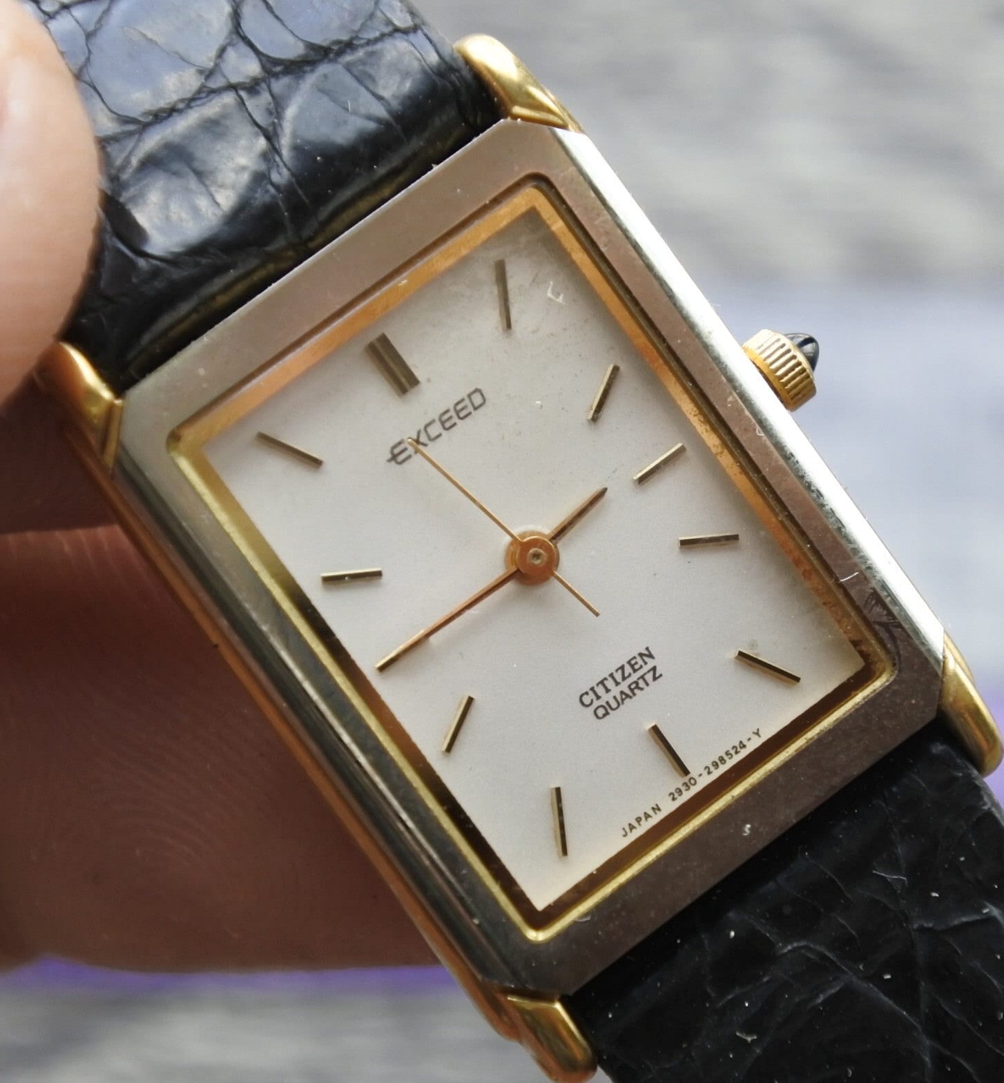 Vintage Citizen Exceed Gold Plated Lady Quartz Watch Japan Vintage Citizen Exceed Gold Plated Lady Quartz Watch Japan