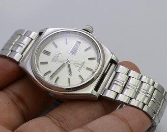 SEIKO SilverWave クォーツ 時計 8229-700A メンズ ヴィンテージ セイコー シルバーウェーブ 8229 700A ホワイト ダイヤル