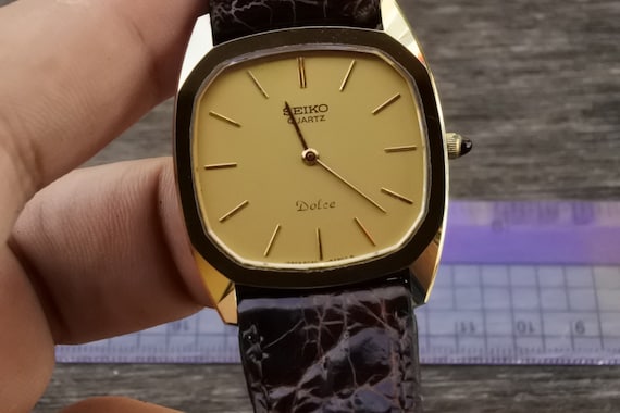 Vintage Seiko Dolce GHA CASE 6020 5250 Men Quartz Watch