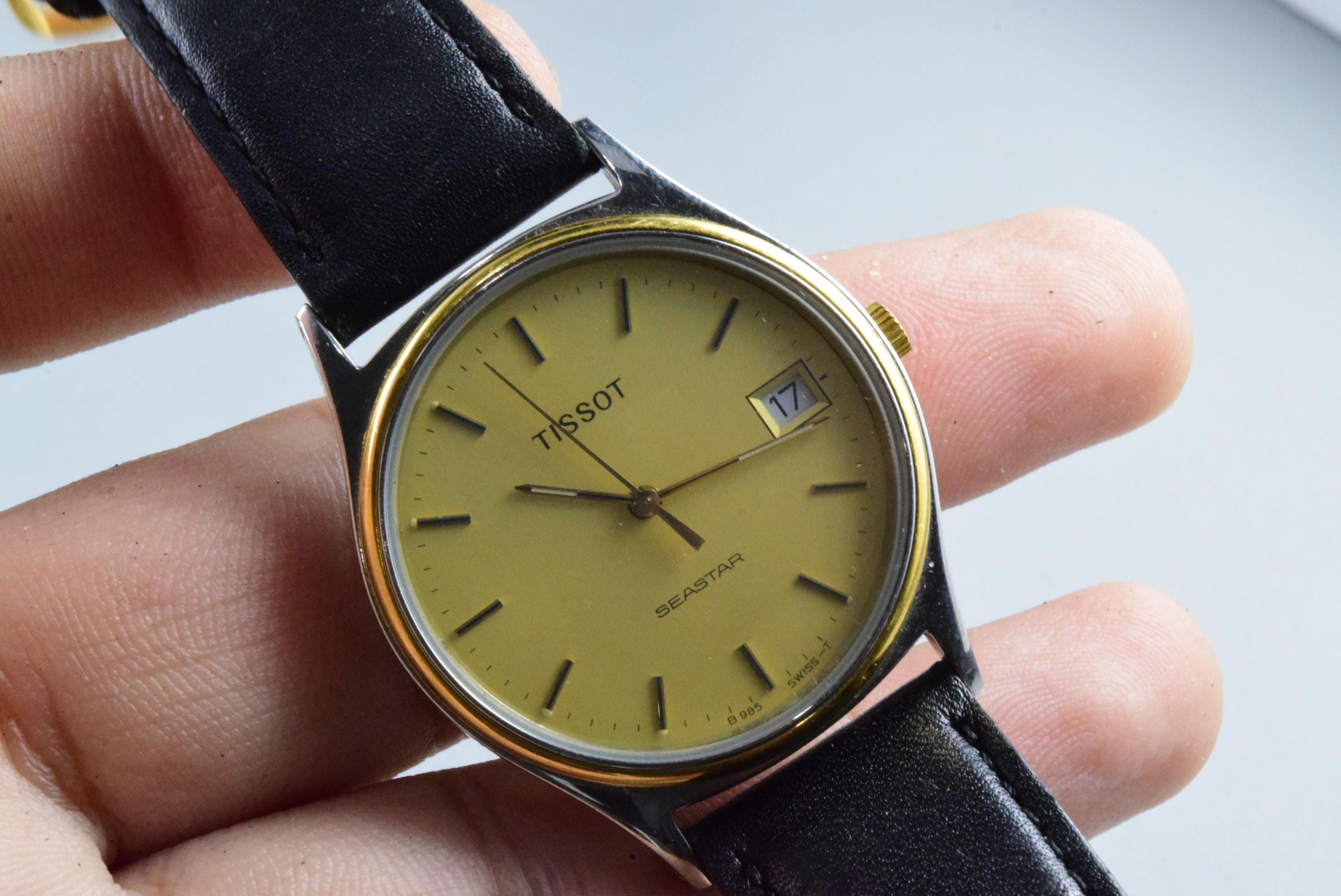 Yellow dial watch - Etsy 日本