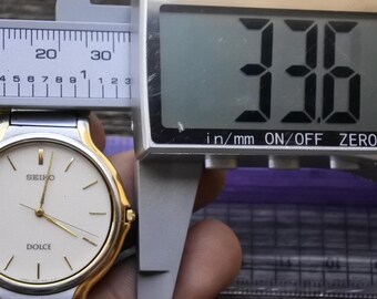 Vintage Seiko Dolce 5E31 6A30 Integrated Bracelet Lady Quartz