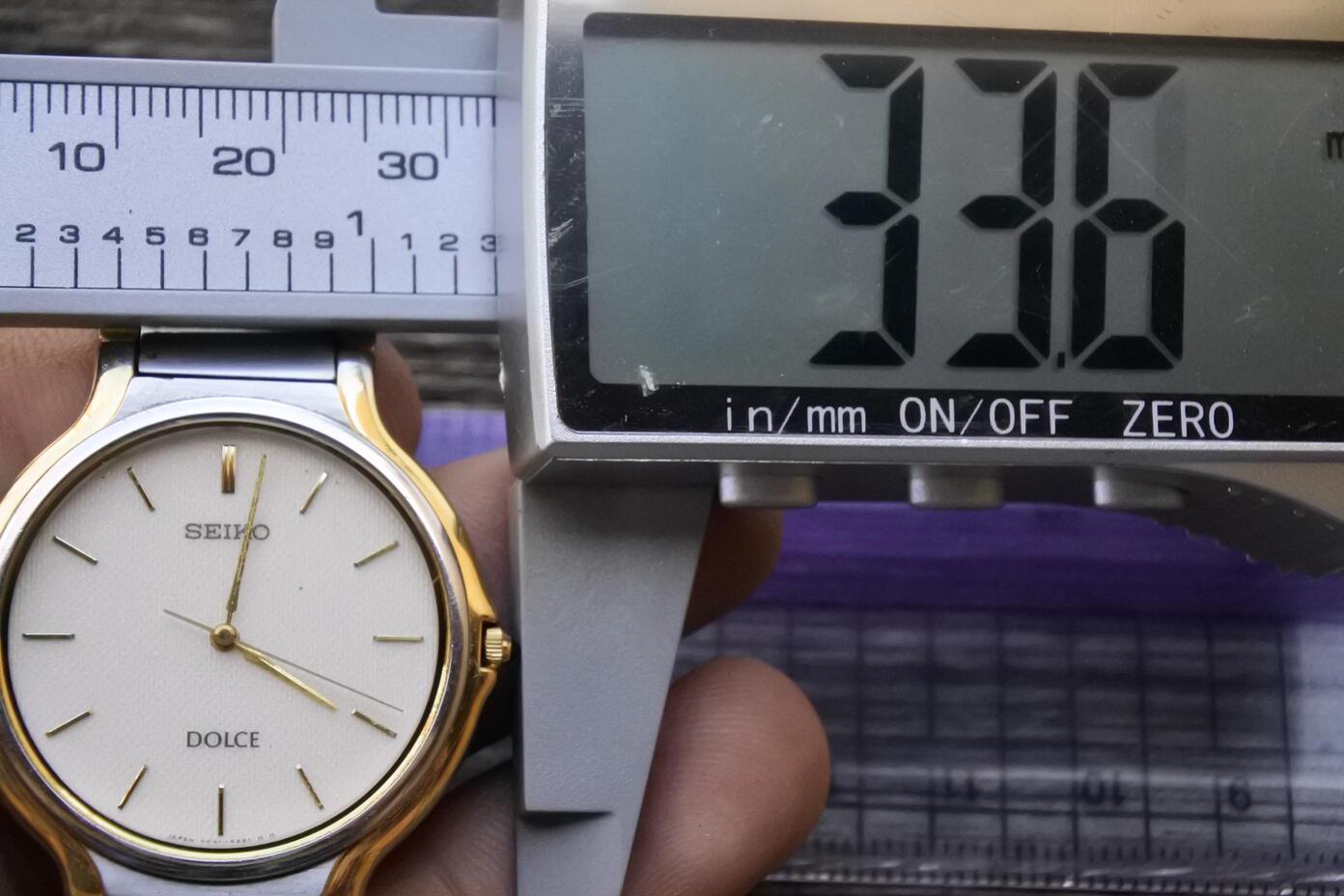 Vintage Seiko Dolce 5E31 6A30 Integrated Bracelet Lady Quartz