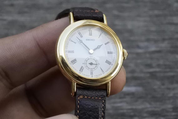 美品 SEIKO TYPE2 DAY DATE Vintage Watch Vintage Seiko Type 2 Quartz Day/Date Men's Watch 4623-8010