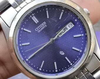 腕時計 Antique CITIZEN r compass Dial Citizen Compass Face Watch