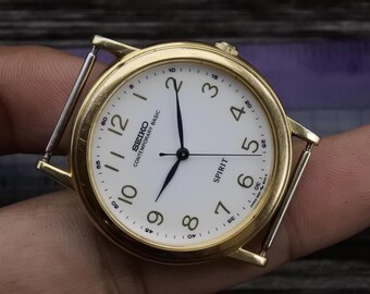Vintage Seiko Spirit 5S21 6000 Sweep Second See Video Men
