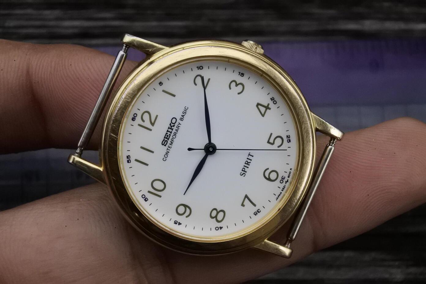 激安 超特価商店街  5S21 Spirit Seiko Vintage 6000 Men Video See Second Sweep 時計
