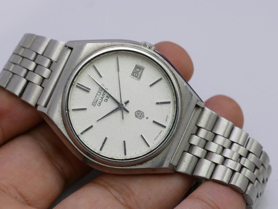 Vintage Seiko Qz 0922 8060 White Dial Men Quartz Watch Japan Vintage Seiko Qz 0922 8060 White Dial Men Quartz Watch Japan