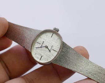 Vintage Rado Silhouette Integrated Bracelet Lady Hand