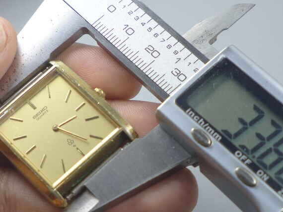 Vintage Seiko Gold Plate 7820 5160 Golden Dial Men Quartz Watch