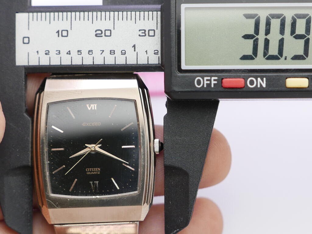 Vintage Citizen Exceed UHAG Ultra Hard Alloy Gold (titanium