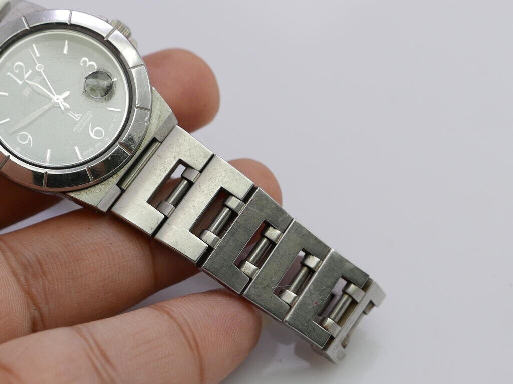 Vintage Seiko Lukia Perpetual Calendar 4F32 0130 Black Dial Lady