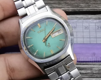SEIKO セイコー ELNIX エルニクス 0703-7010 文字盤グリーン SEIKO セイコー ELNIX エルニクス 0703-7010 文字盤グリーン