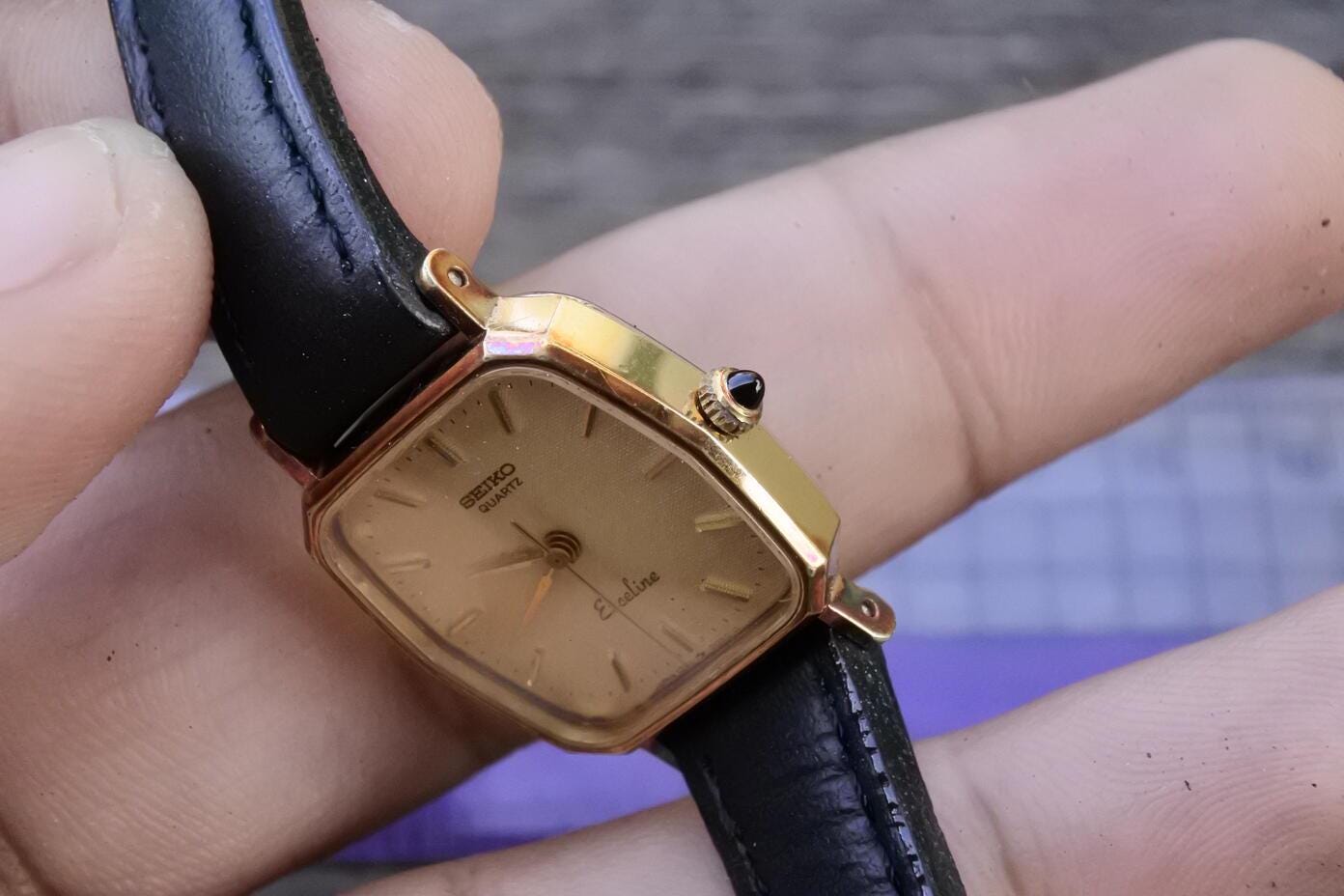 珍品　SEIKO デジタルSGP　L221-5010　腕時計 ゴールド セイコー SEIKO エクセリーヌ 腕時計 ゴールド 1221-5010 クォーツ