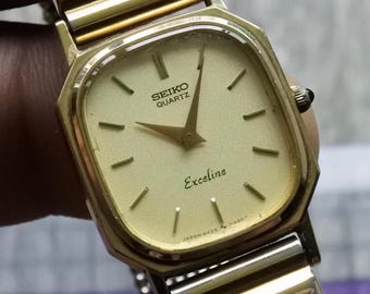 SEIKO セイコー EXCELINE 14K・SS 8420-6390腕時計 SEIKO セイコー EXCELINE 14K・SS 8420-6390腕時計