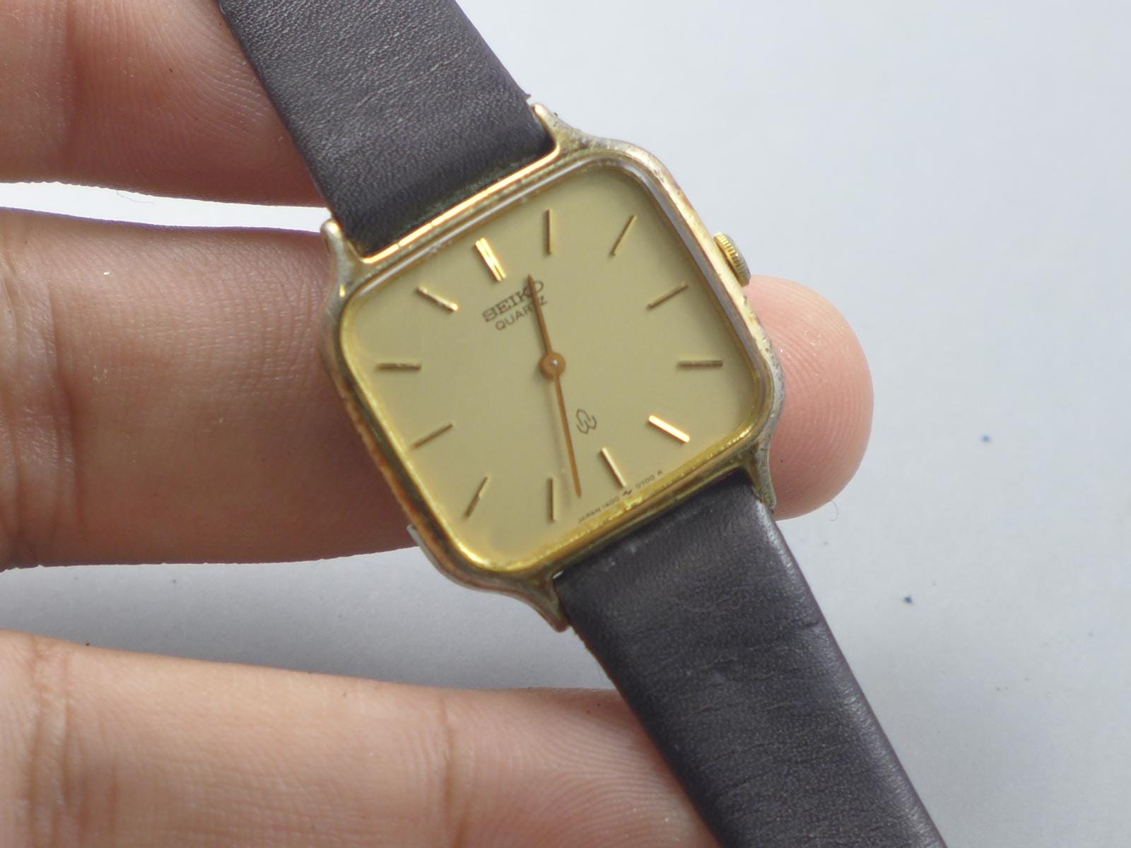 ヴィンテージ SEIKO 1400-6820 スクエア 稼働品 美品 希少 ヴィンテージ SEIKO 1400-6820 スクエア 稼働品 美品 希少