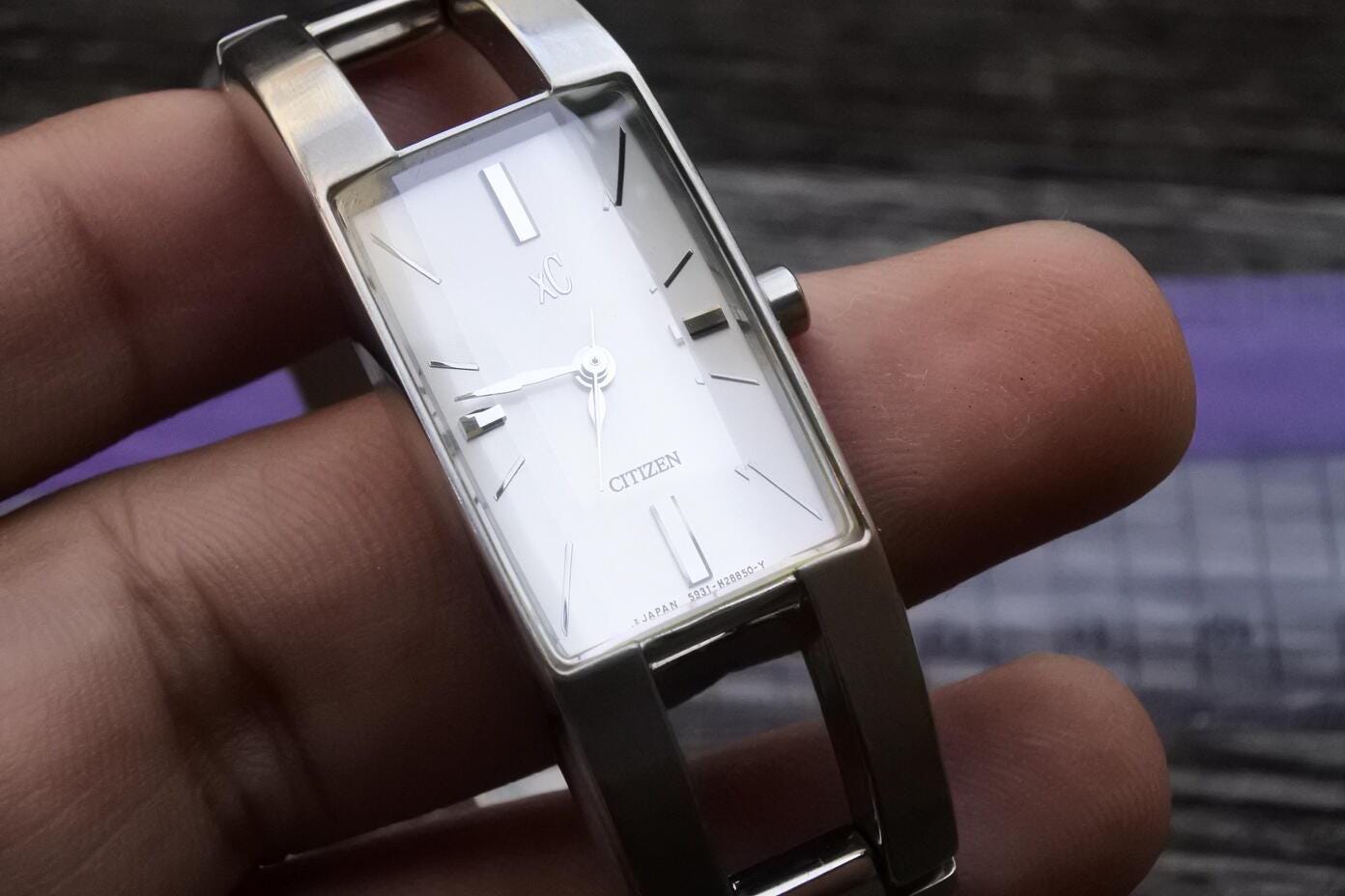 綺麗な稼働品❗️CITIZEN XC QUARTZ RING WATCH S925 綺麗な稼働品❗️CITIZEN XC QUARTZ RING WATCH S925 CITIZEN