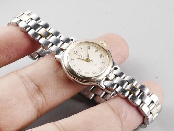 Vintage Seiko Lucent 1F21 0G80 Roman Numeric Dial Lady Quartz