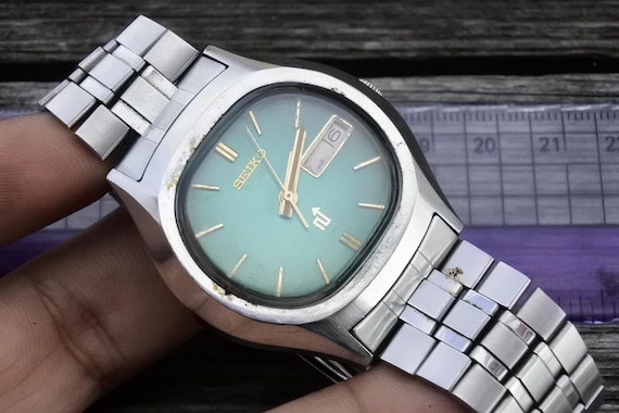 SEIKO セイコー ELNIX エルニクス 0703-7010 文字盤グリーン SEIKO セイコー ELNIX エルニクス 0703-7010 文字盤グリーン