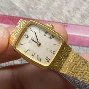 【希少品】SEIKOゴールド オーバル型 メタルバンド ビンテージ時計 Gold vintage seiko watch band - Etsy 日本