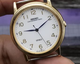 Vintage Seiko Spirit 5S21 6000 Sweep Second See Video Men