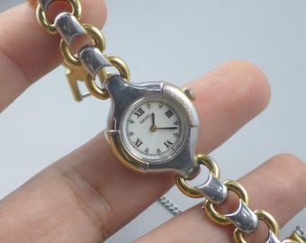 Vintage Seiko Tisse 1F20 6180 Integrated Bracelet Lady Quartz