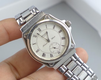 Vintage seiko tank セイコー 2628-5110 スクエア Vintage Seiko Gold Plated 2628 5110 Roman Numeric Dial