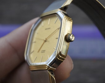 美品70sオールドモデルシチズンデジタル純正ベルト付不動