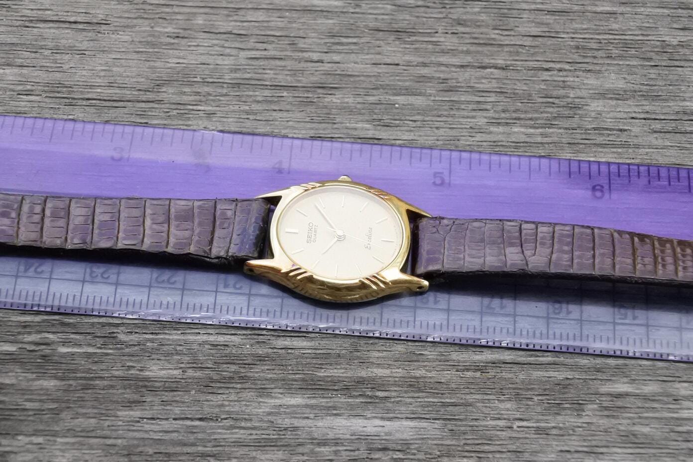 SEIKO エクセリーヌ 7321-5010 GP クォーツ オーバル 腕時計 SEIKO エクセリーヌ 7321-5010 GP クォーツ オーバル 腕時計