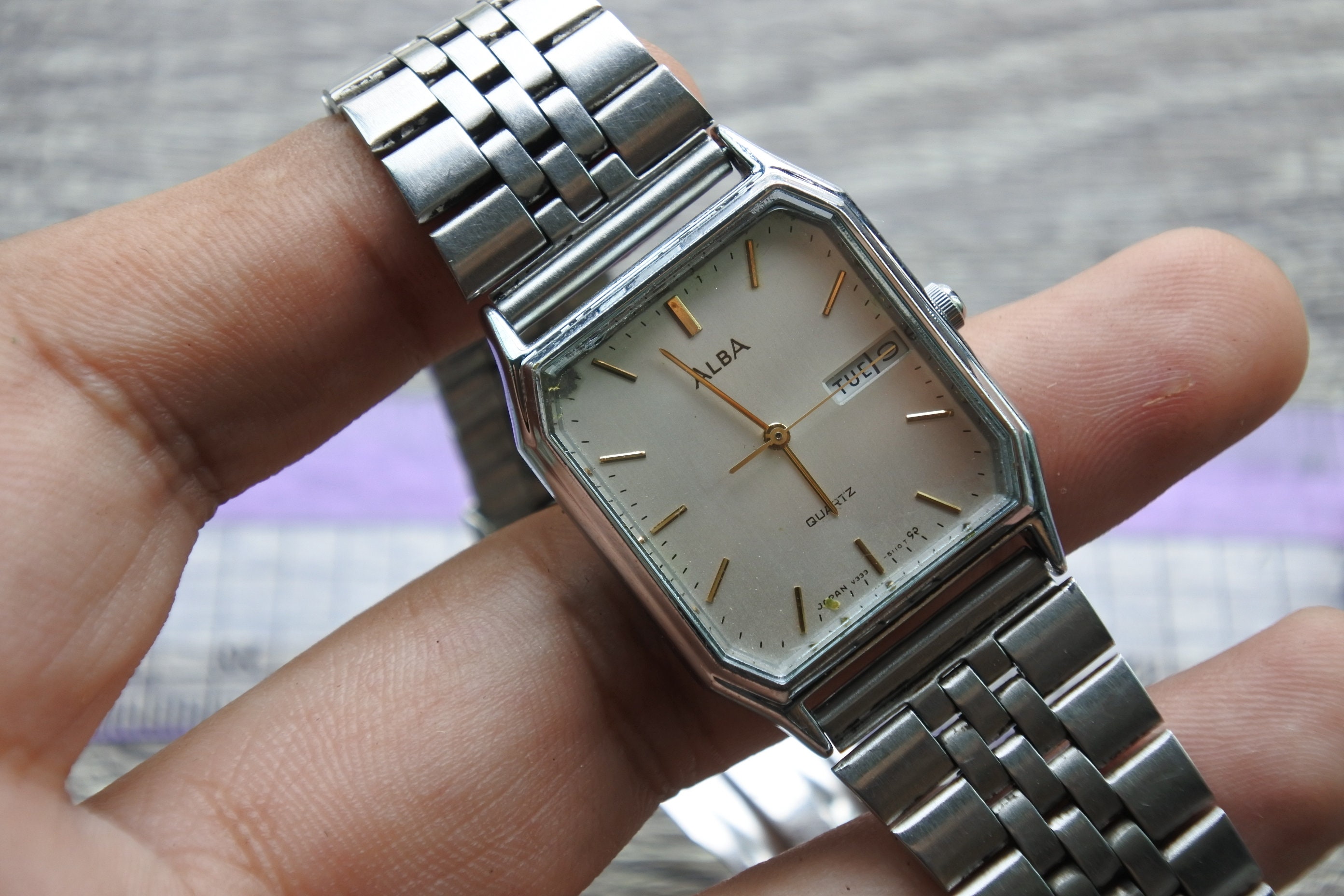 13580円 最終値下げ SEIKO ALBA ORVITAX インナーベゼル 腕時計(アナログ) 
