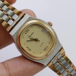RADO MAME様お取り置き Amazon.com: Rado True Square Black Ladies Dial with Rose Gold