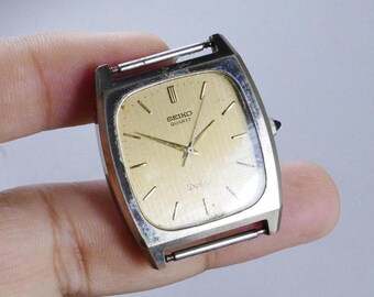 Vintage Seiko Gold Plated 1421 5300 NSAG Super Hard Alloy