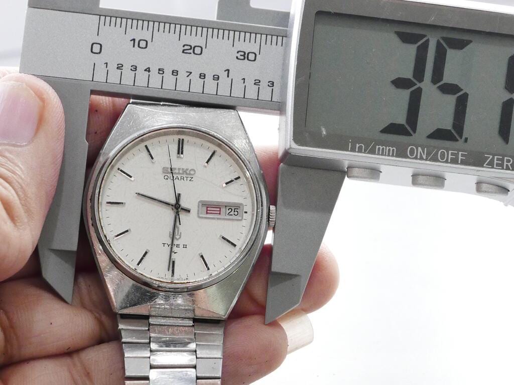 Vintage Seiko Type II 7123 7000 Year 1979 Men Quartz Watch Japan