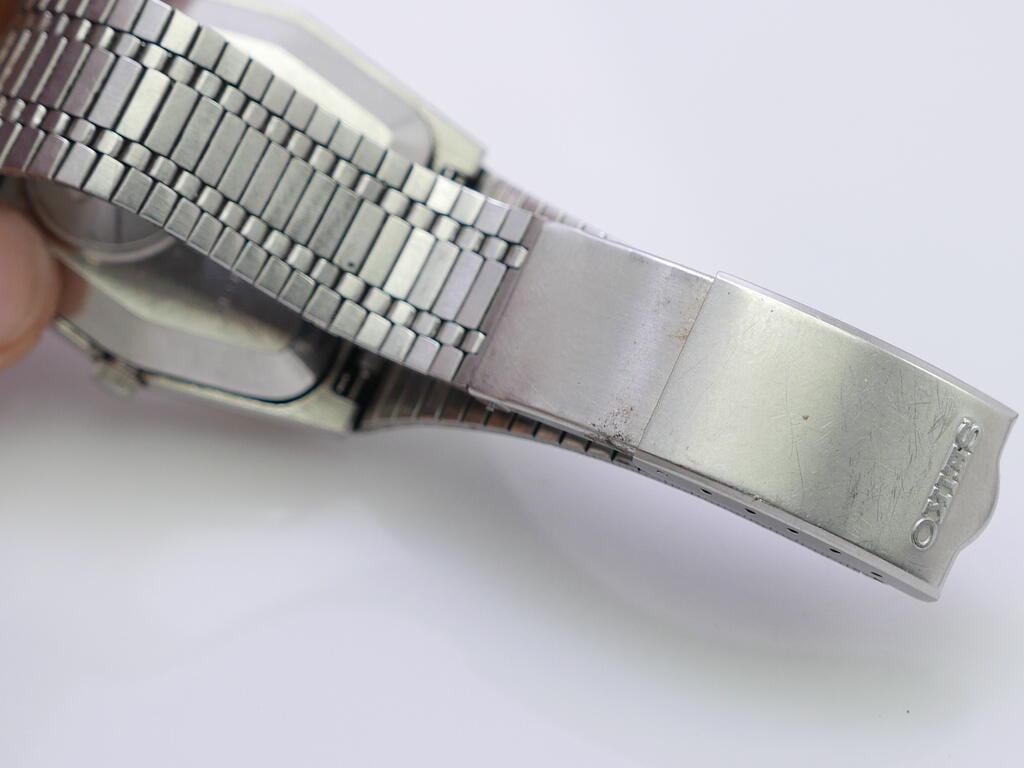 SEIKO メンズ クォーツ スクエア 70's ビンテージ 0903-5040 Vintage Seiko Type II 0903 5040 Textured Dial Men Quartz Watch