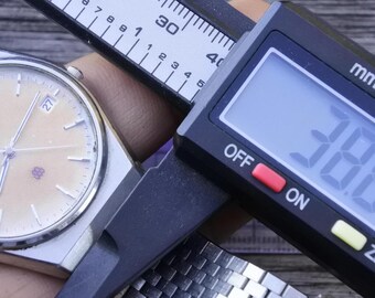 Vintage Seiko Twin Crystal 9442 7000 Original Bracelet Men Twin