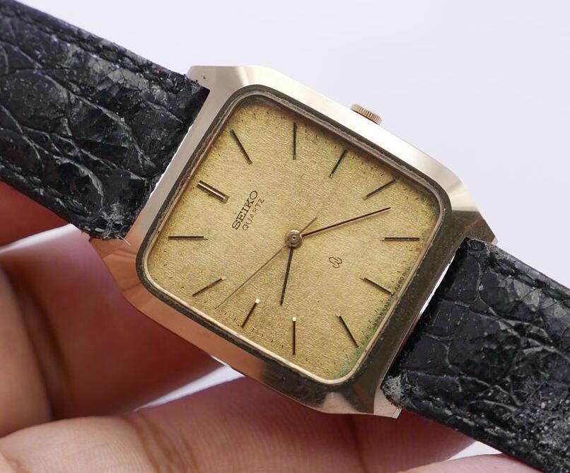 稼働 SEIKO SQ100 腕時計 デイデイト ヴィンテージ メンズ 1753 SEIKO