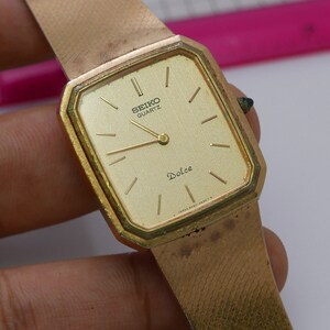 Guess Orologio Donna Quarzo Giapponese - Quadrato Oro Rosa Con Brillantini, Bracciale In Acciaio 22mm - 2